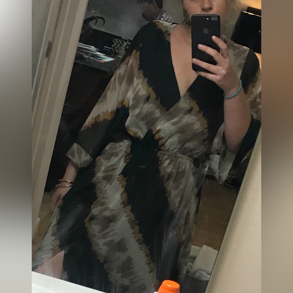 Mango Giada tie dye midi dress - Picture 5 of 5